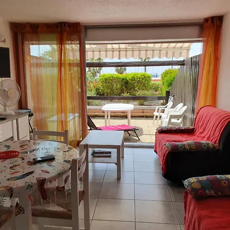T2 En Rdj Grande Terrasse Et Garage 3 Min De La Apartment Agde